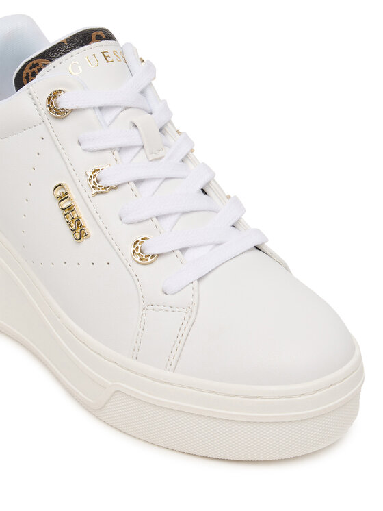 Guess Снікерcи Guess FLTRZY ELE12 Білий