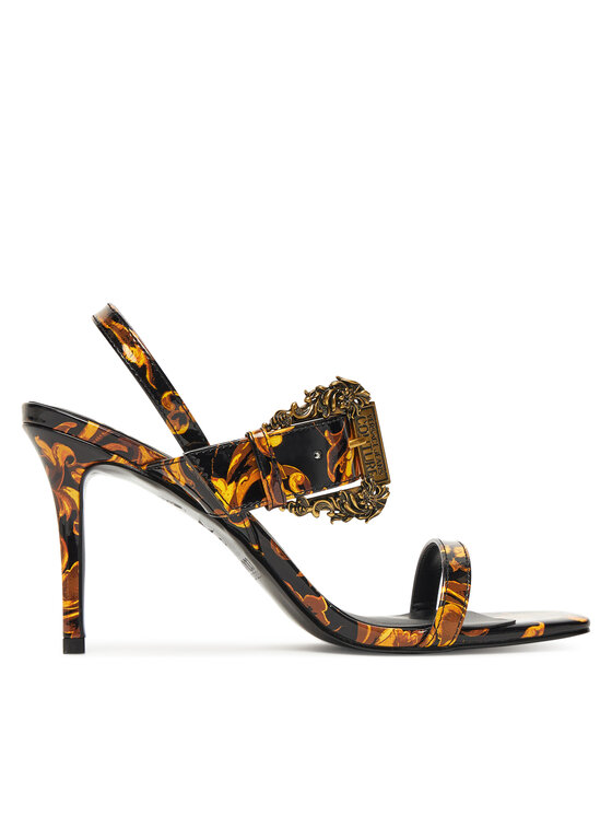 Versace Jeans Couture Босоніжки Versace Jeans Couture 79VA3S71 Чорний