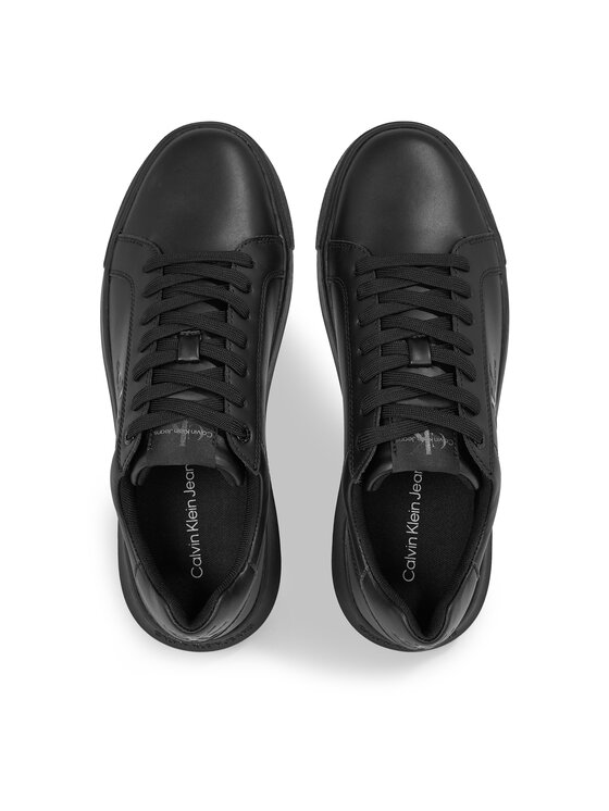 Calvin Klein Jeans Αθλητικά Calvin Klein Jeans Chunky Cupsole Mono Lth YM0YM00681 Μαύρο