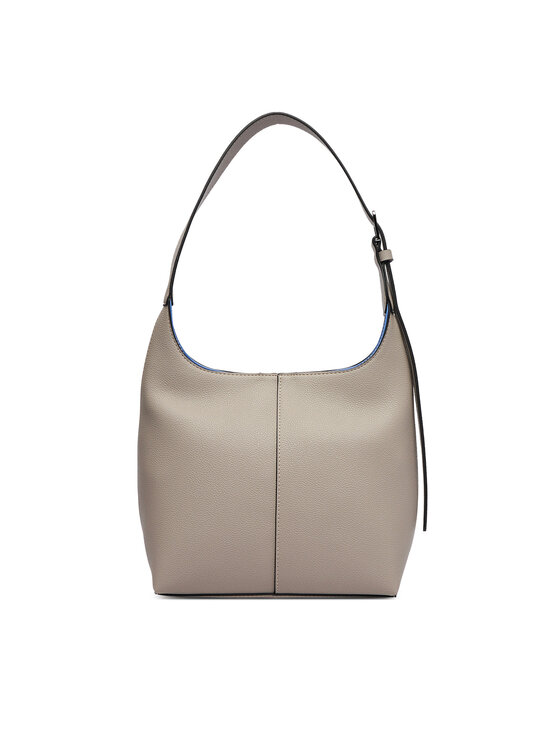 Tommy Jeans Geantă Tommy Jeans Tjw City Bucket AW0AW19062 Bej deschis