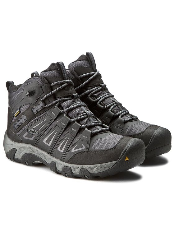 Keen Trekingová obuv Keen Oakridge Mid 1015307 Černá