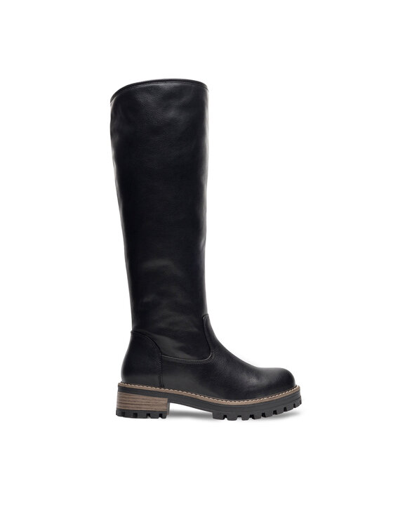 Clara Barson Kozačky Clara Barson ROSA SWS5120-01 Černá