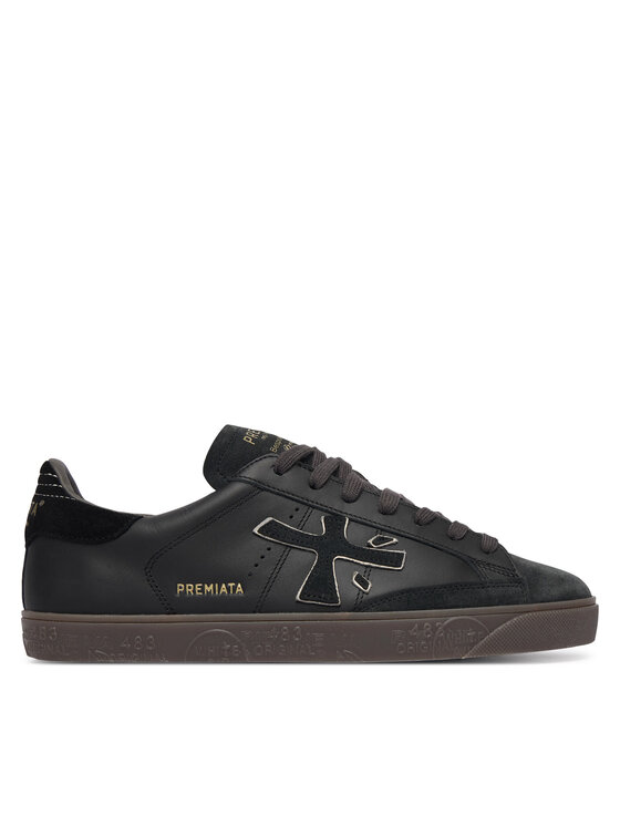 Premiata Сникърси Premiata Steven Var 8484 Черен