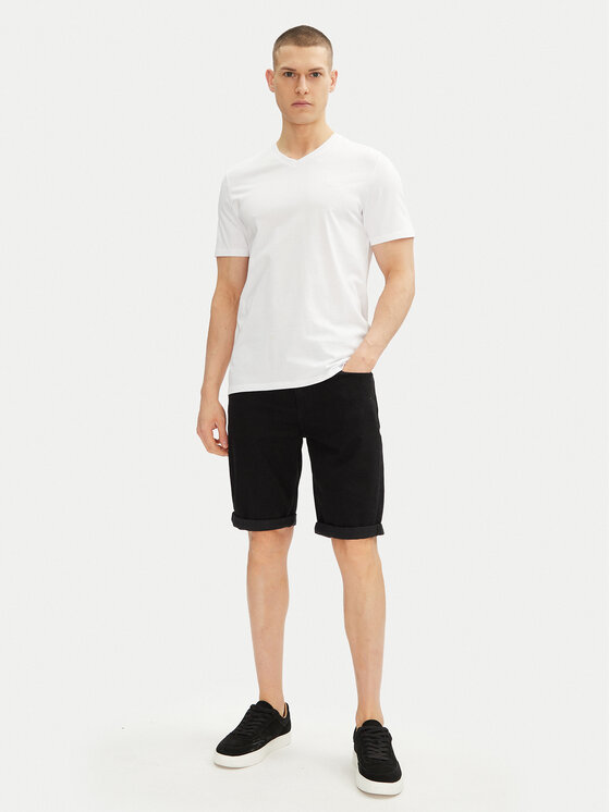 Calvin Klein Jeans Calvin Klein Jeans Majica LV040HM298 Bela Regular Fit