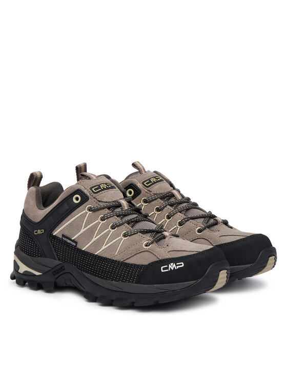 CMP Botas de trekking CMP Rigel Low Wmn Wp 3Q13246 Marrón claro