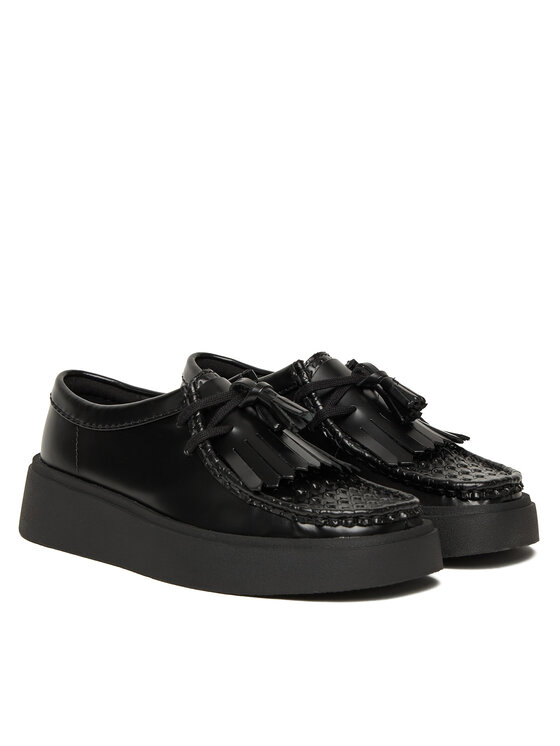 Clarks Pantofi Clarks Torview W 26184943 Negru