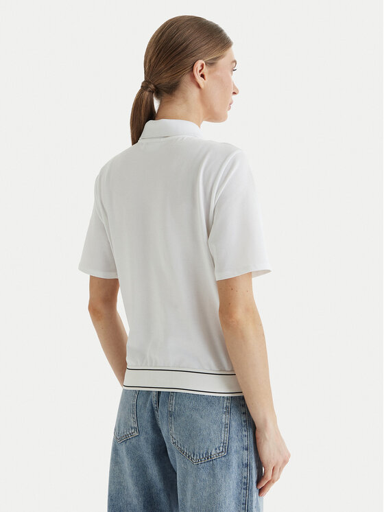 JOOP! Jeans JOOP! Jeans Поло Talena 10100104 30100660 Білий Modern Fit