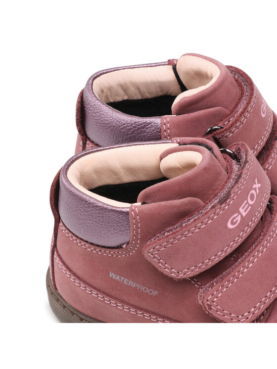 Geox Šnurovacia obuv Geox B Hynde G. B163MB 00032 C8006 M Ružová