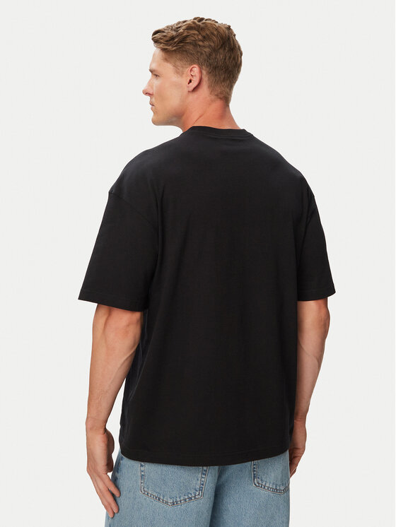 Karl Lagerfeld Jeans Karl Lagerfeld Jeans Camiseta B3M17034 Negro Relaxed Fit