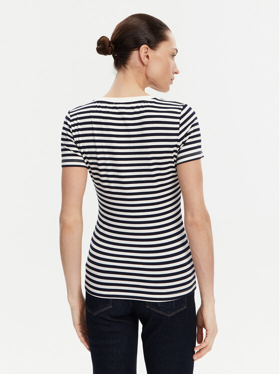 Morgan Morgan T-Shirt 241-DINA Σκούρο μπλε Regular Fit