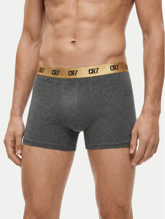 Cristiano Ronaldo CR7 Cristiano Ronaldo CR7 Conjunto de calzoncillos boxer 8108-49 Negro