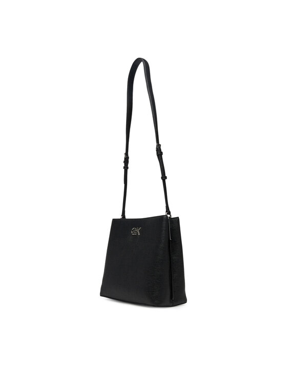 Calvin Klein Kabelka Calvin Klein Ck Bucket Bag_Tex K60K613179 Černá
