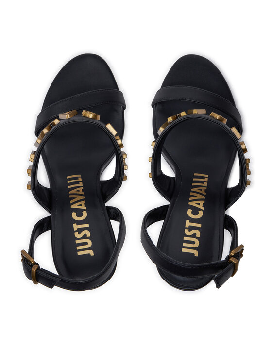 Just Cavalli Sandały Just Cavalli 77RA3S69 Czarny