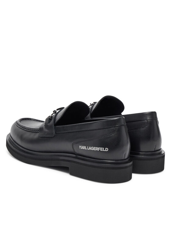 KARL LAGERFELD Мокасини KARL LAGERFELD Kingston KL12215 Чорний