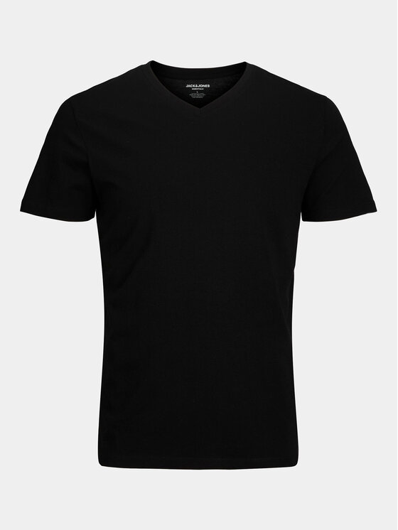 Jack & Jones Jack & Jones Marškinėliai Basic 12156102 Juoda Standard Fit