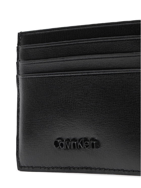 Calvin Klein Dāvanu kompleksts Calvin Klein Gs Ccholder 6Cc + Keyfob K50K512393 Melns