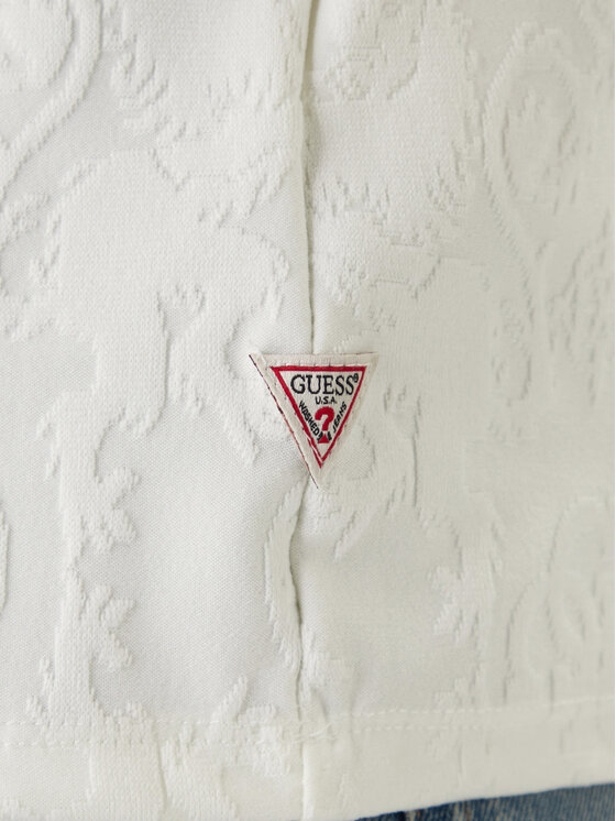 Guess Guess Polo M6RP25 KCFE2 Écru Regular Fit