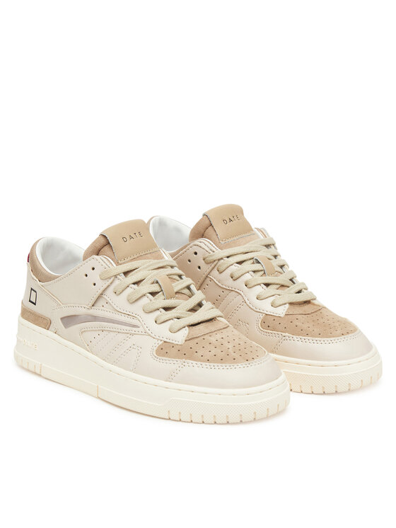 D.A.T.E. Zapatillas D.A.T.E. Torneo Shiny W431-TO-SH Écru