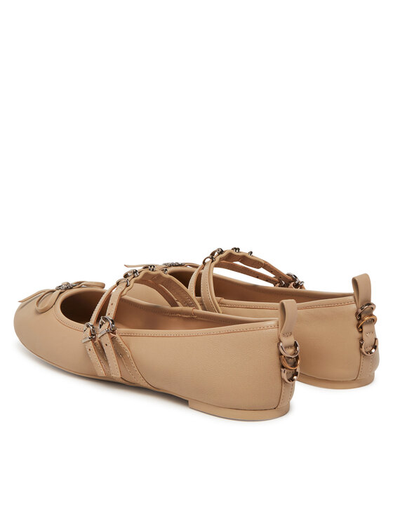 PINKO Балетки PINKO Gioia 09 SD0297 P003 Бежевий