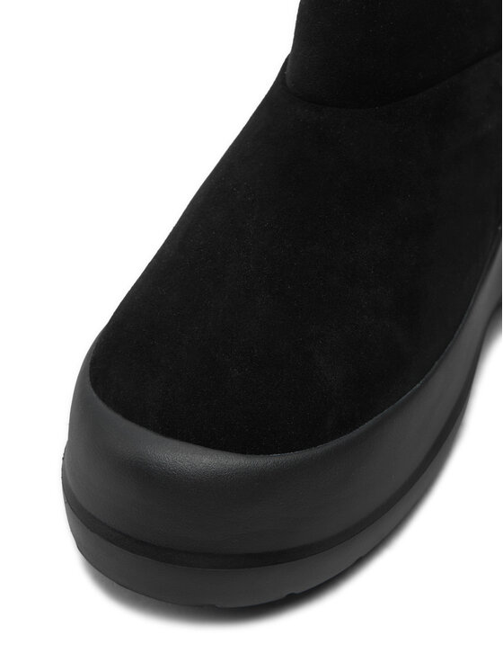 Moon Boot Sniega zābaki Moon Boot Luna Low Suede Boot 80D2480040 Melns