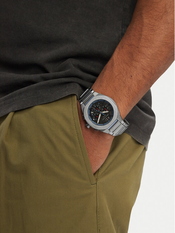 Armani Exchange Годинник Armani Exchange Sync AX4295 Сірий