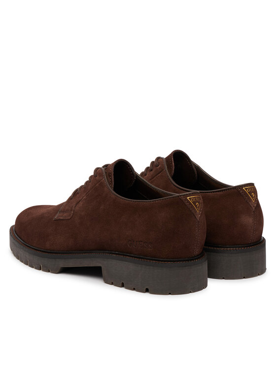 Guess Polobotky Guess FMFBRY LEA13 Tmavě hnědá