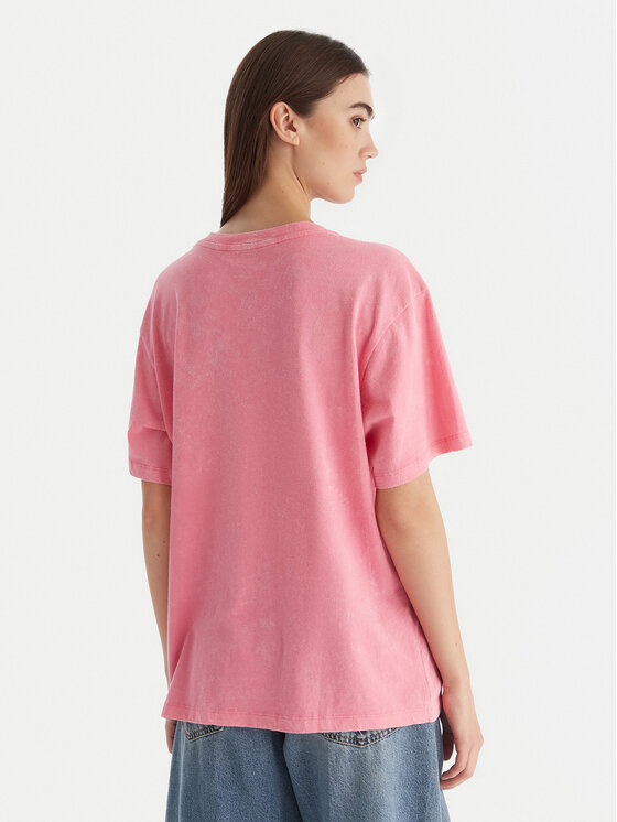 Roxy Roxy Camiseta Sunnyoversize Optic Wash ERJZT06022 Rosa Oversize