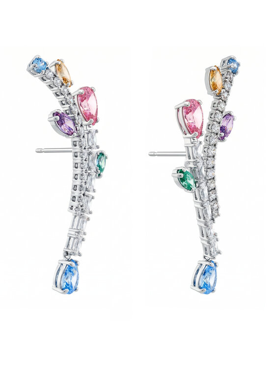 Swarovski Сережки Swarovski 5737426 Срібний