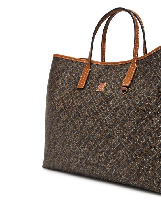 Tommy Hilfiger Soma Tommy Hilfiger Th Monoplay Satchel AW0AW19173 Melns