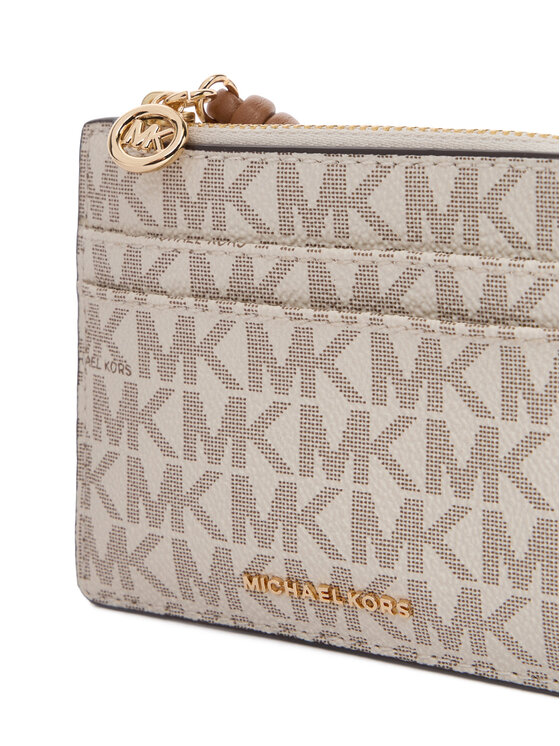 MICHAEL Michael Kors Pouzdro na kreditní karty MICHAEL Michael Kors 32S6GJ6W0B Krémová