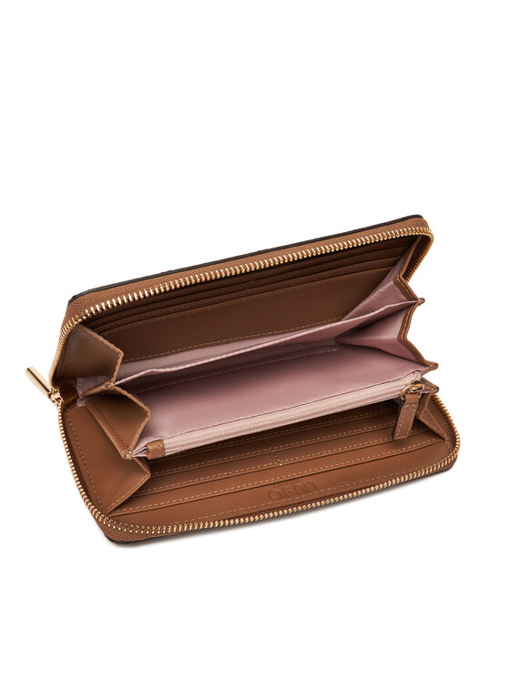 Liu Jo Maks Liu Jo Ecs Xl Zip Around AF5170 E0538 Brūns