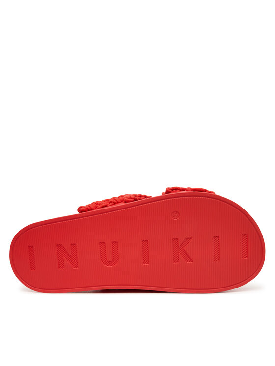 Inuikii Шльопанці Inuikii Woven Stones 1004.003.0073 Червоний