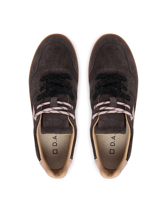 D.A.T.E. Sneakersy D.A.T.E. Court 2.0 W451-C2-SD Tmavosivá