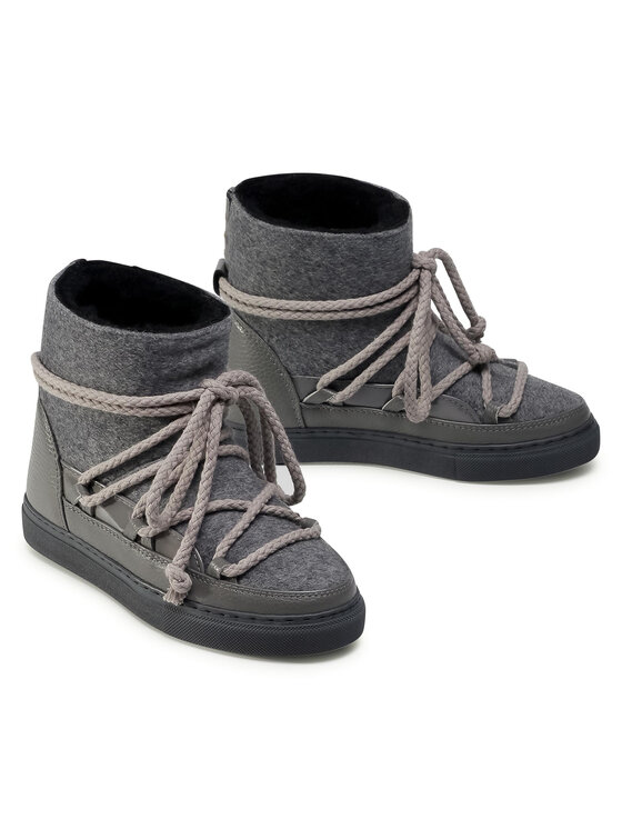 Inuikii Stivali da neve Inuikii Sneaker Felt 70202-052 Grigio