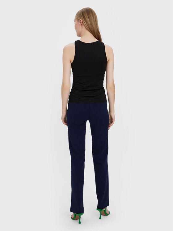 Vero Moda Vero Moda Топ Bianca 10279787 Чорний Standard Fit