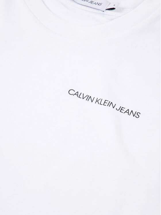 Calvin Klein Jeans Calvin Klein Jeans Póló IB0IB00456 Fehér Regular Fit