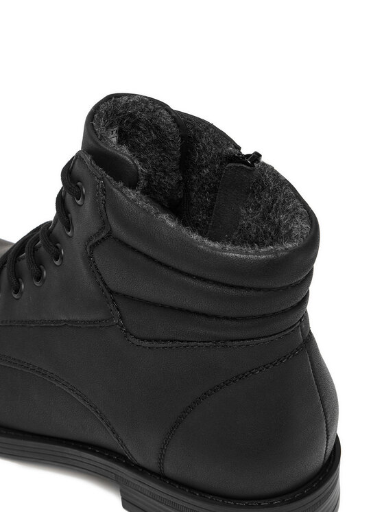 Lanetti Kotníková obuv Lanetti CEO-ERIE-02S MI08 Černá