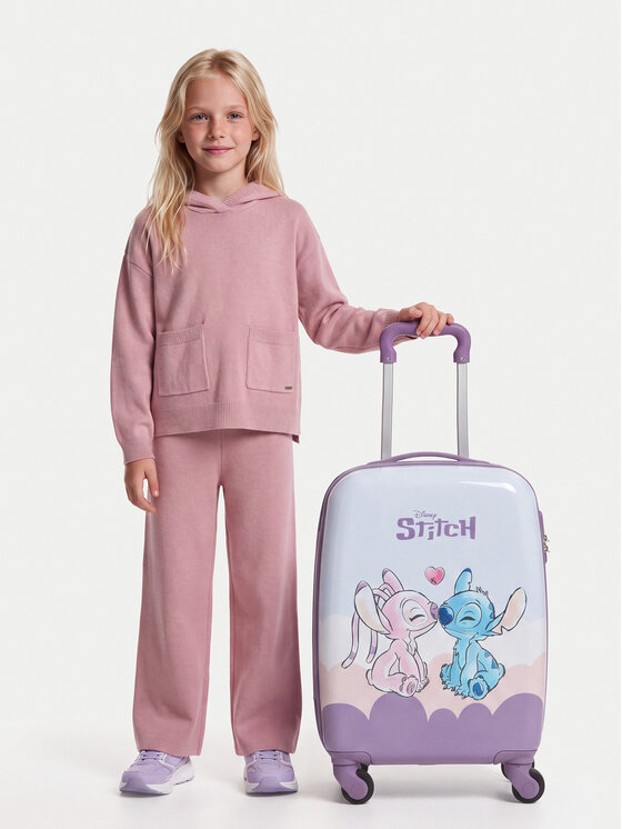 Disney Classics Walizka dziecięca Disney Classics CWBEO-ACCCS-AW26-204DCLS-S Fioletowy jasny