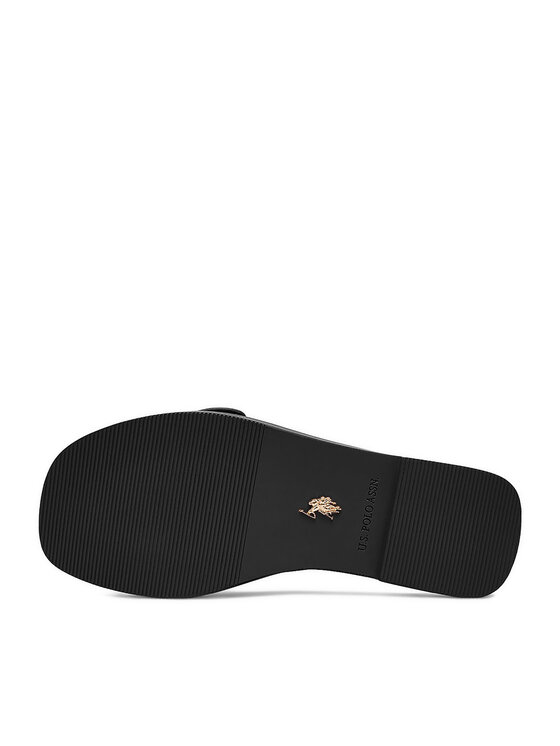 U.S. Polo Assn. Шльопанці U.S. Polo Assn. EO-MARINA002W/6Y1 Чорний