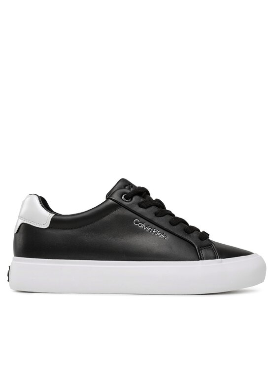 Calvin Klein Superge Calvin Klein Vulc Lace Up HW0HW01681 Črna