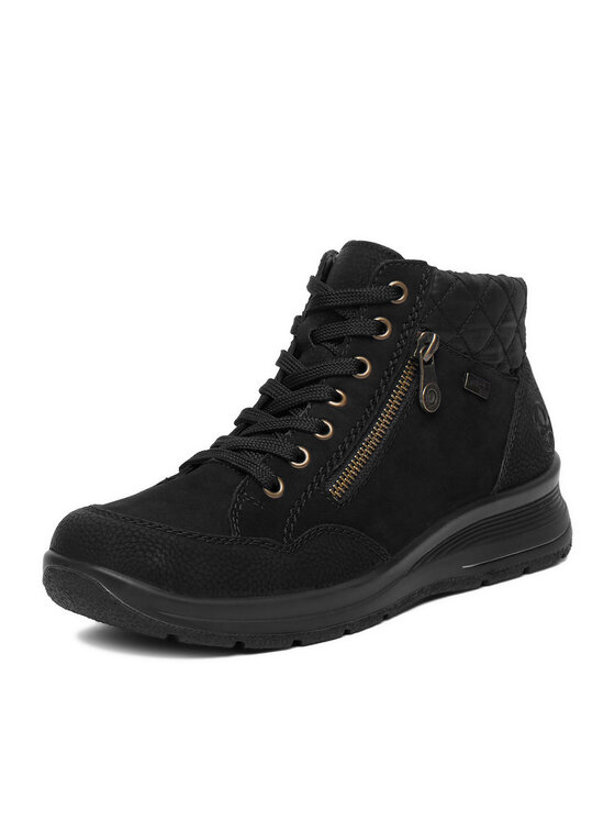 Rieker Schnürschuhe Rieker CEO-L7701-00 Schwarz