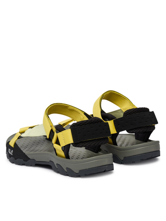 Jack Wolfskin Босоніжки Jack Wolfskin Ridge A65589 Жовтий