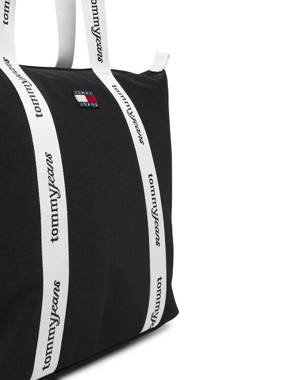 Tommy Jeans Rankinė Tommy Jeans Tjw Ess Daily Tote AW0AW18461 Juoda