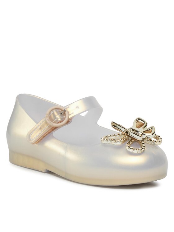Melissa Baleríny Melissa Mini Melissa Sweet Love Fly Bb 35717 Zlatá
