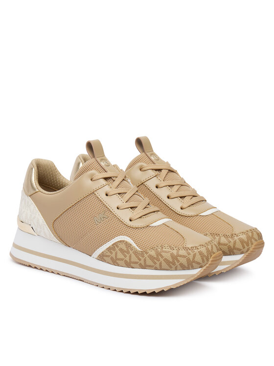 MICHAEL Michael Kors Снікерcи MICHAEL Michael Kors Raina 43T6RNFS1D Бежевий