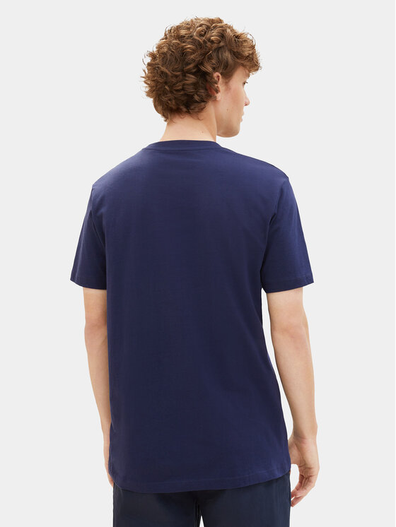 Tom Tailor Denim Tom Tailor Denim Camiseta 1040838 Azul marino Regular Fit
