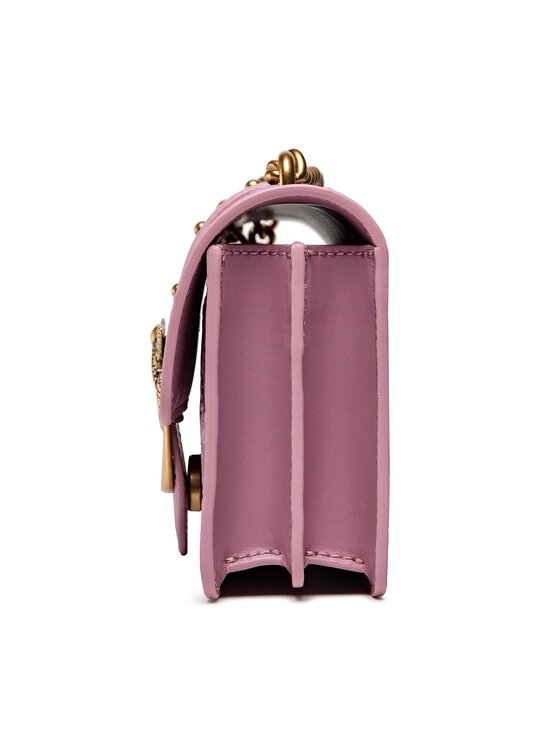 PINKO Τσάντα Pinko Love Mini Icon New Monogram AI 22-23 PLTT 1P22VM A042 Ροζ