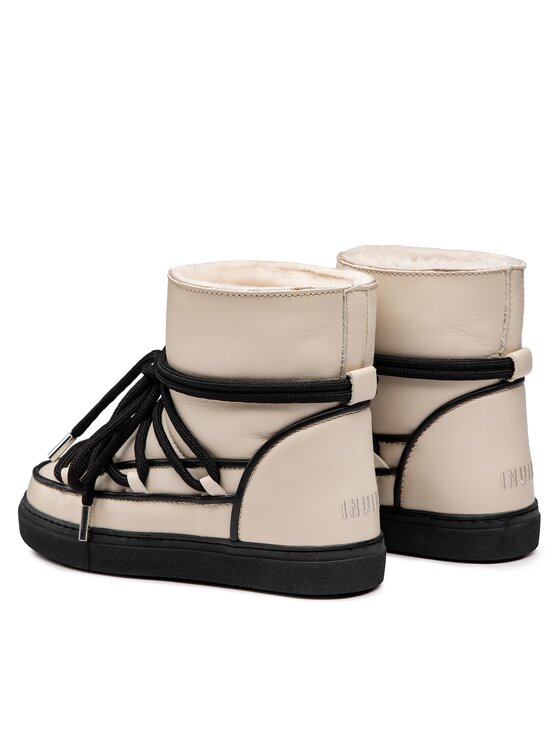 Inuikii Снігоходи Inuikii Full Leather Pastelle 70202-088 Бежевий