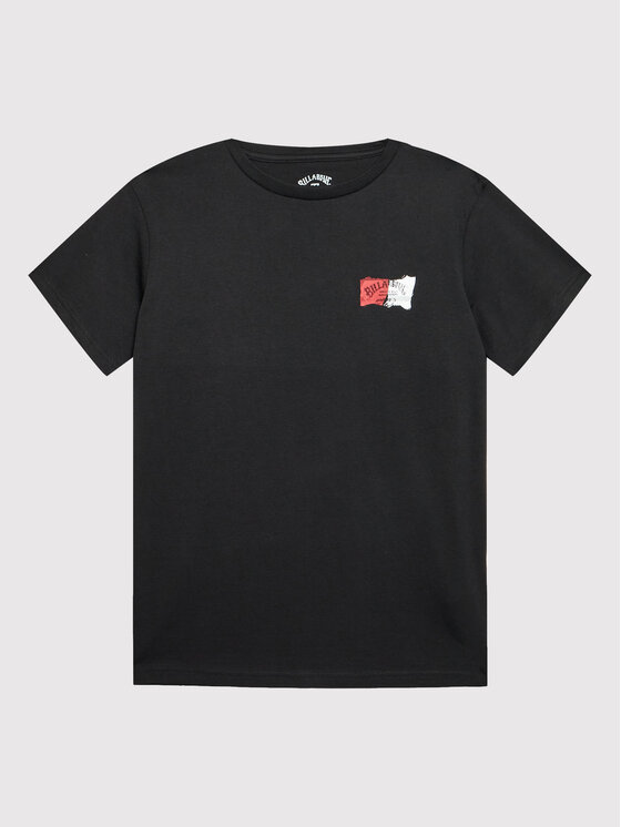 Billabong Billabong Футболка Ripped F2SS18 BIF2 Чорний Premium Fit