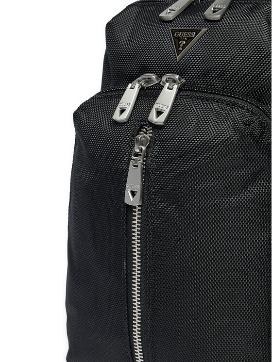 Guess Плоска сумка Guess Lugano HMLUHN P5117 Чорний